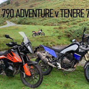 KTM 790 Adventure vs Yamaha Tenere 700